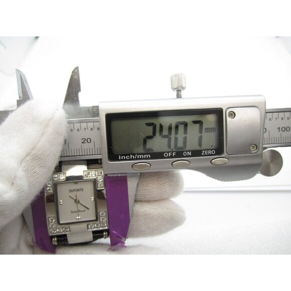 Women Dufonte Lucien Piccard Quartz WR Analog 24mm Watch (H92) "New Battery" - Picture 2 of 9